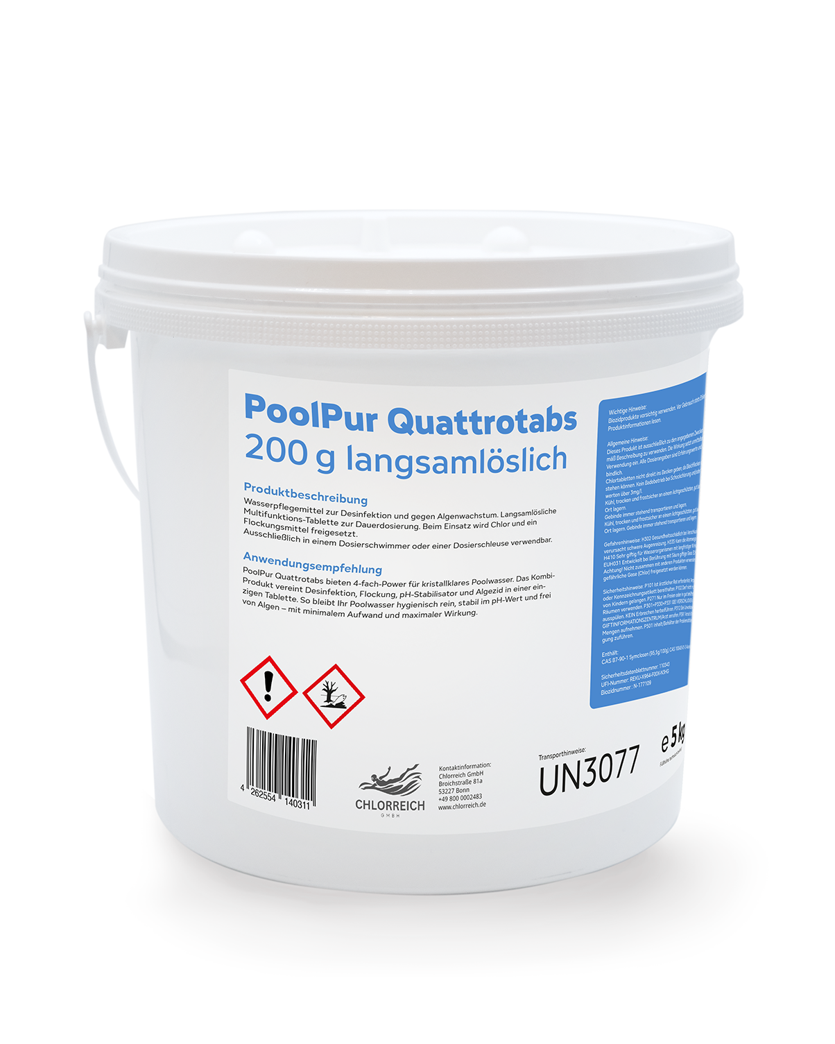 PoolPur Quattrotabs 200g