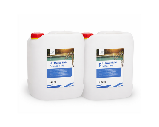 pH-Minus Fluid Private 14% – 2x 25 kg Spar-Set (50 kg)