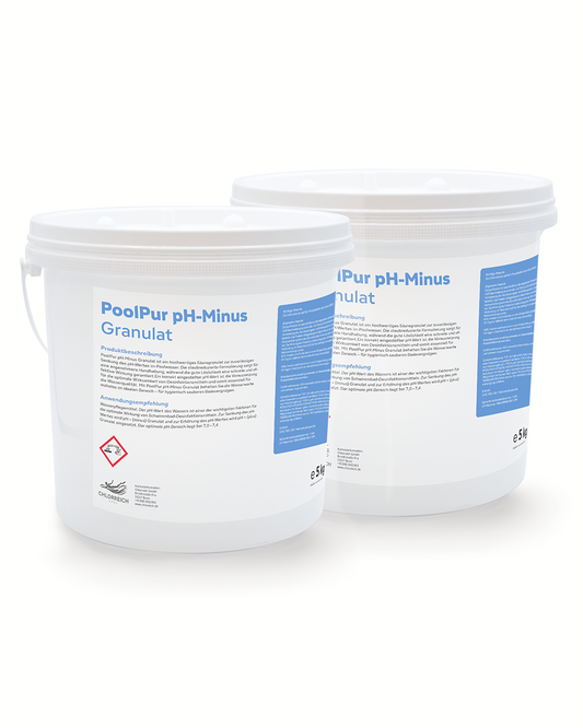 PoolPur pH-Minus Granulat 2 x 5 kg Sparset (10 kg)